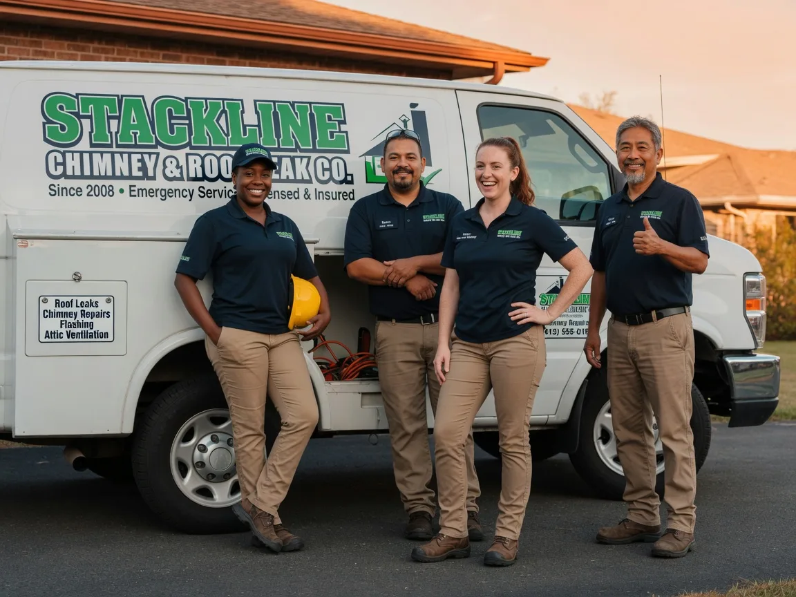 Chimney flashing repair company in Tipton, KS